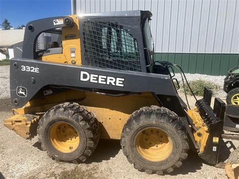 deere 332 skid steer|john deere 332e for sale.